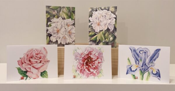 Floral Garden Art Card Set